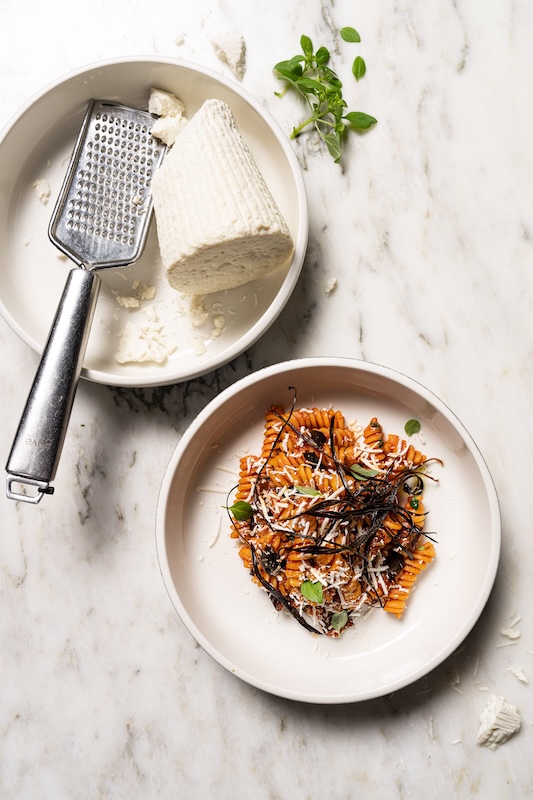 recette de Fusilli alla norma