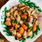 Gnocchi de patate douce en sauce