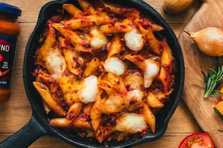 Gratin de penne sauce Contadino