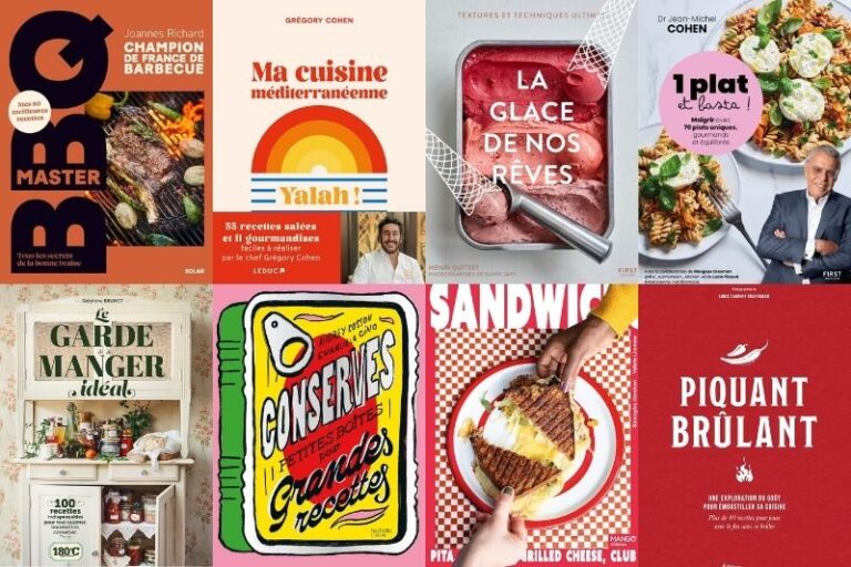 Les livres gastronomiques de mai 2025