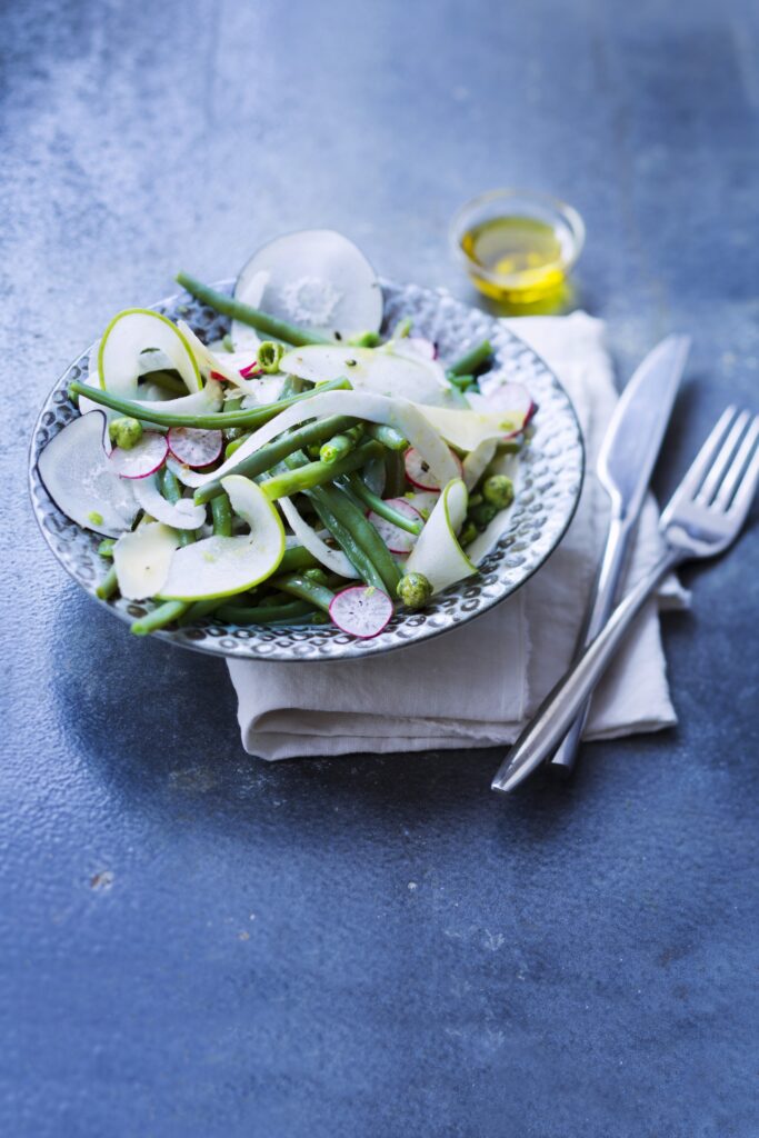 recette de Salade croquante de haricots verts