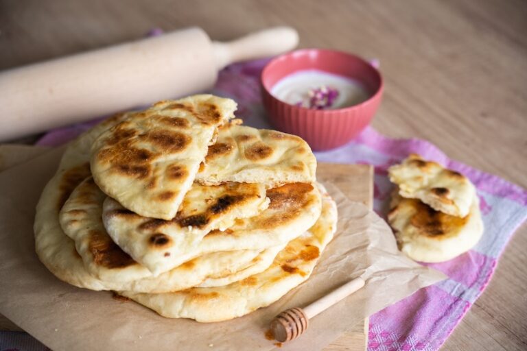 Cheese naans au Camembert de Normandie