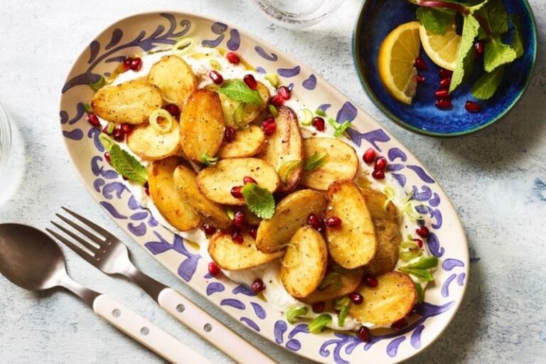 Pommes de terre primeurs au labné