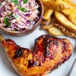 Cuisses de poulet sauce barbecue