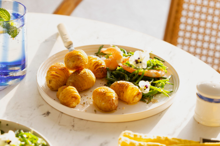 Pommes de terre primeurs hasselback