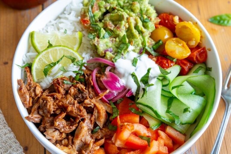 Rainbow bowl de cuisses de pintade