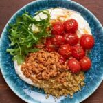 Ricotta fouettée thon et tomates