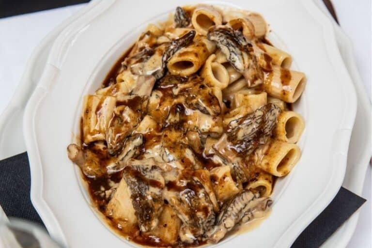Rigatoni aux morilles