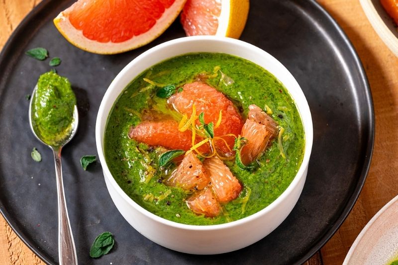 Sauce chimichurri au pamplemousse