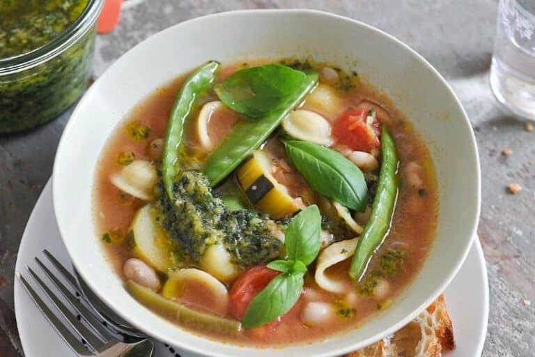 Soupe au pistou maison