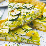 Tarte courgette-chèvre