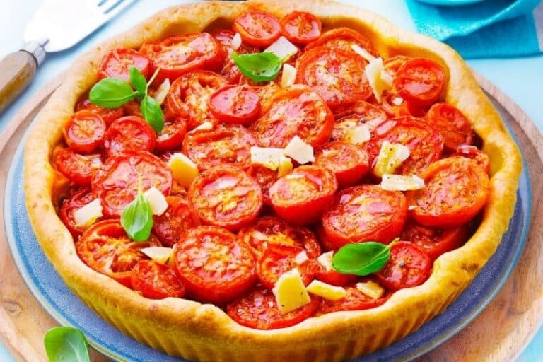 Tarte à la tomate et à la ricotta