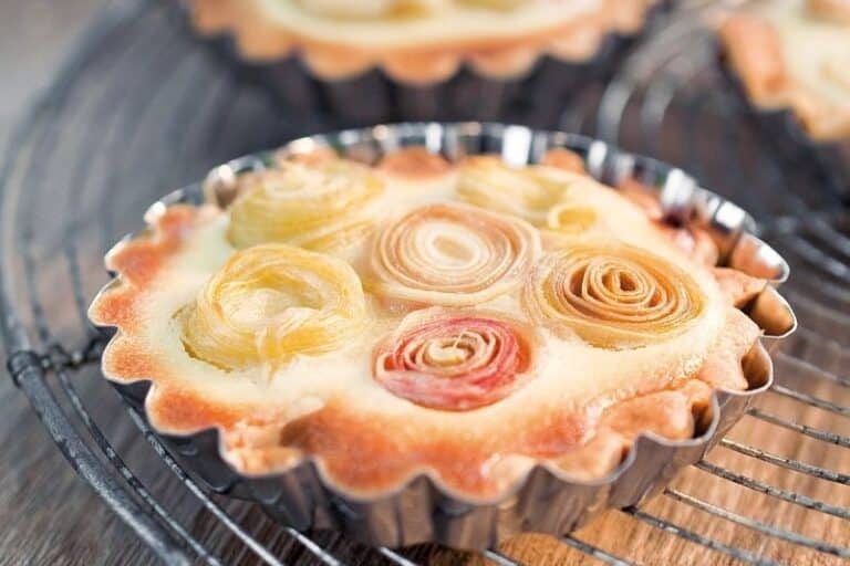 Tartelettes à la rhubarbe