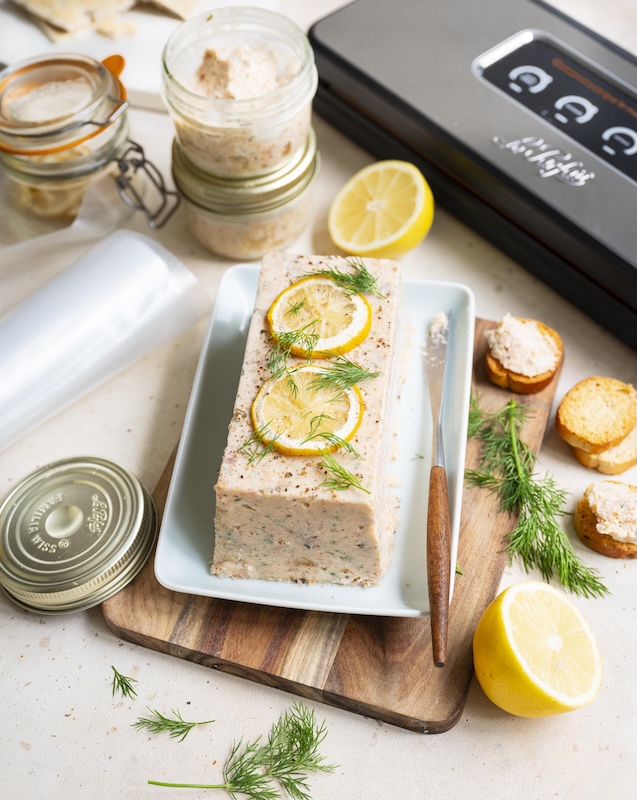 recette de Terrine de poisson sous-vide
