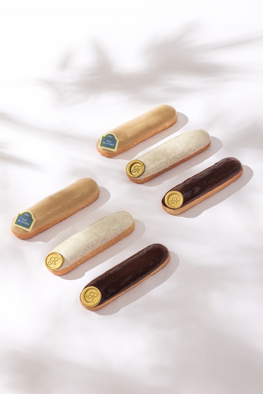 Entremets éclairs en trompe-l’oeil