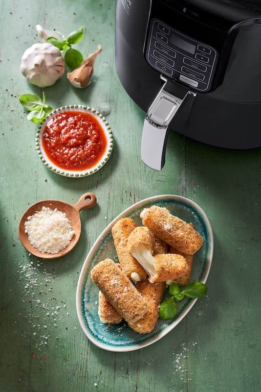 recette de Mozzarella sticks au Air Fryer