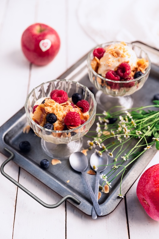 recette de Dessert façon Pomme Melba