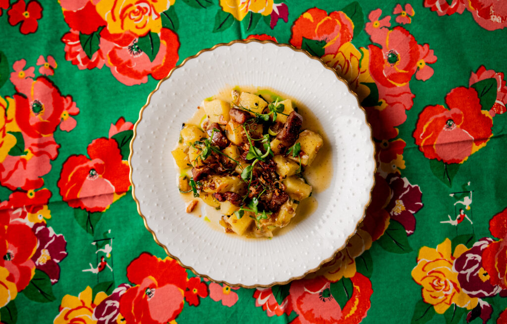 recette de Salade de pommes de terre à la canadienne