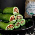 Wraps aux épinards et aux flocons d’avoine