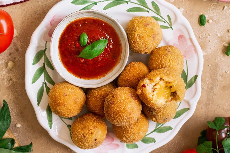 Arancini à l’artichaut