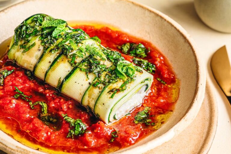 Cannelloni de courgette