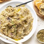 Caviar d’aubergine au zaatar