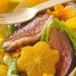 Salade d’orange et de magret