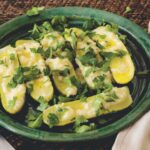 Courgettes à la crème d’ail