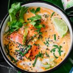 Crevettes à la crème de coco