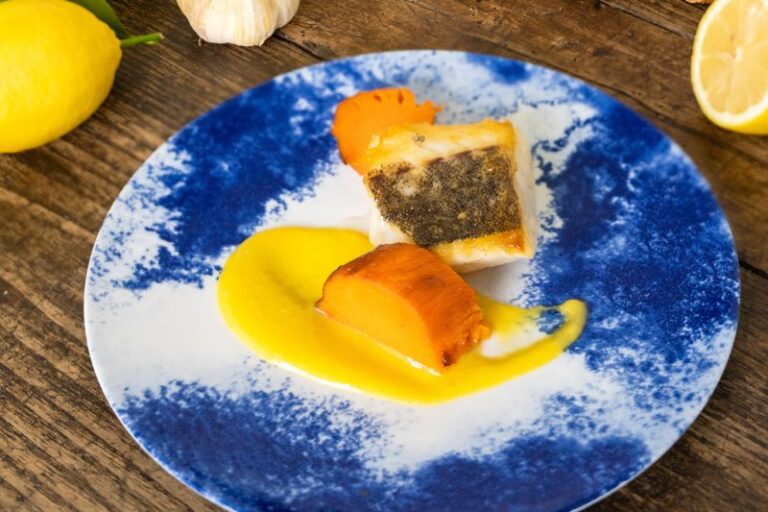 Cabillaud à l’aïoli et patate douce