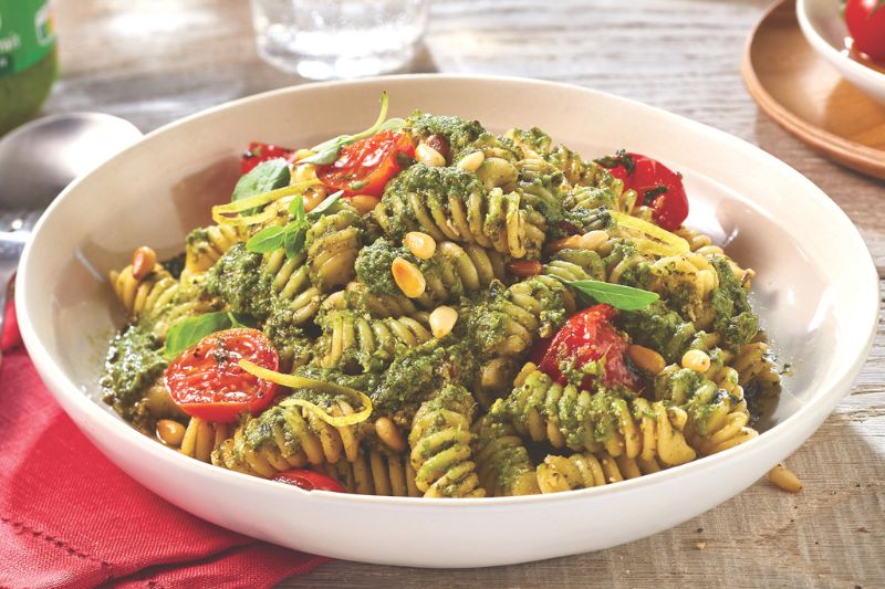 Fusilli au pesto basilic extra
