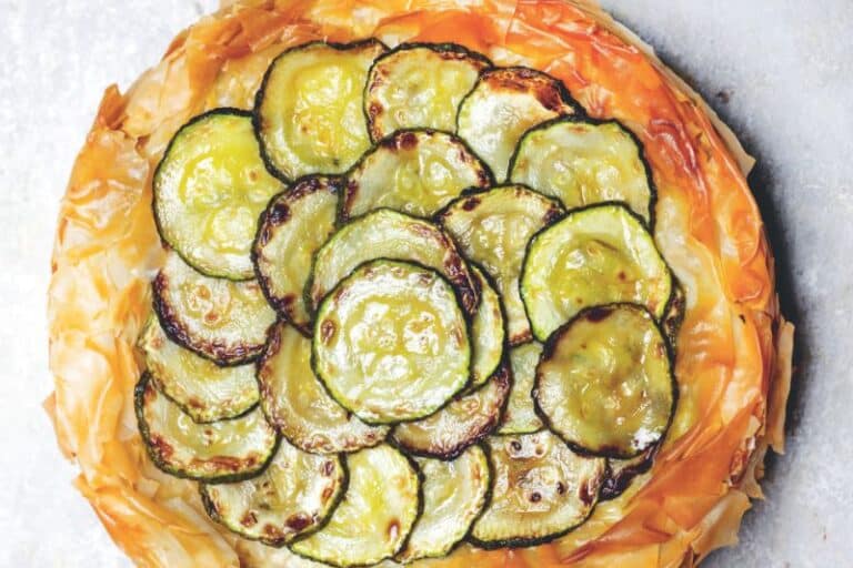 Kolokythopita la pita à la courgette