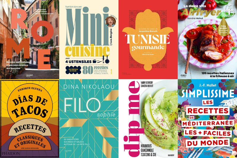 Les livres gastronomiques de juin 2025