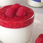 Panna cotta au yaourt de brebis