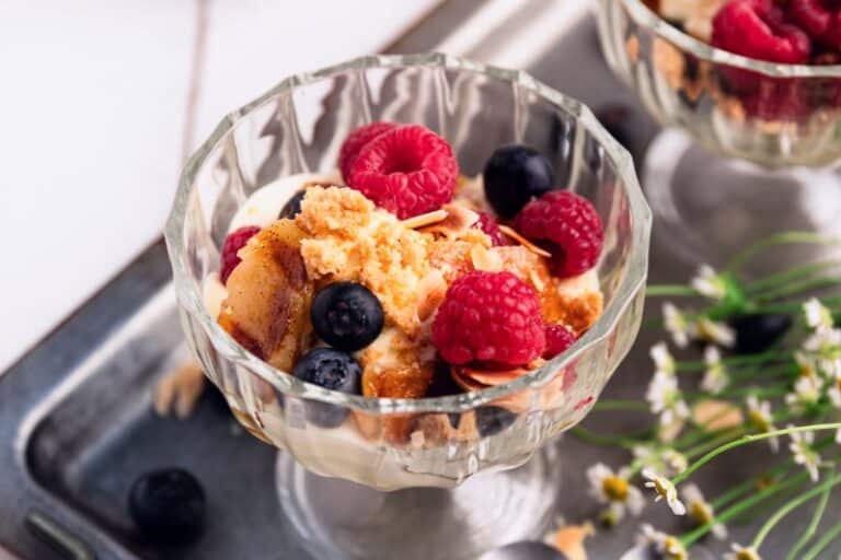 Dessert façon Pomme Melba