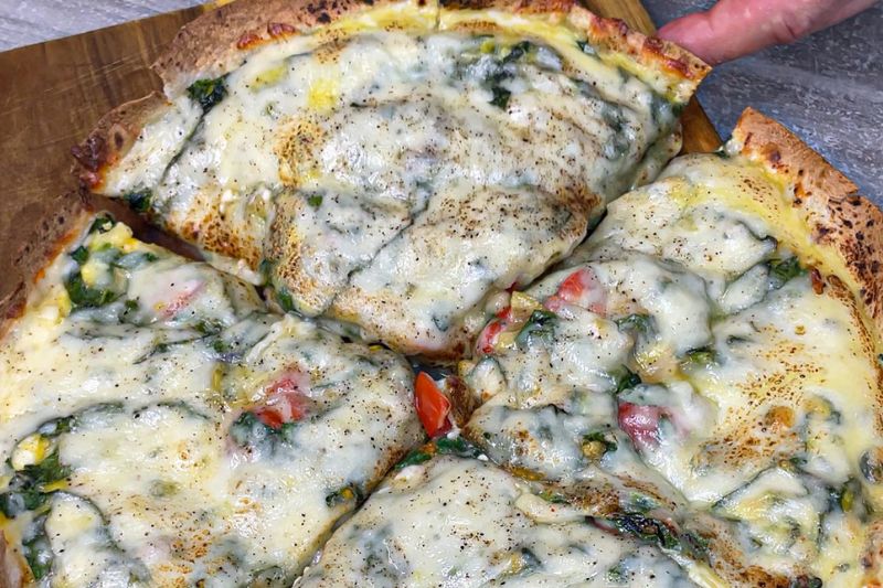 Wrap façon quiche