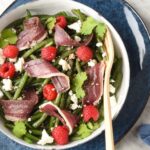 Salade de haricots verts et magret