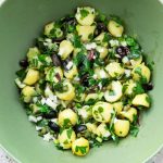 Salade de pommes de terre aux herbes