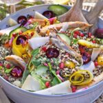 Salade estivale colorée
