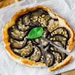 Tarte tatin d’aubergines