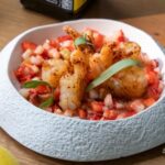 Timbale de fraise à l’huile d’olive