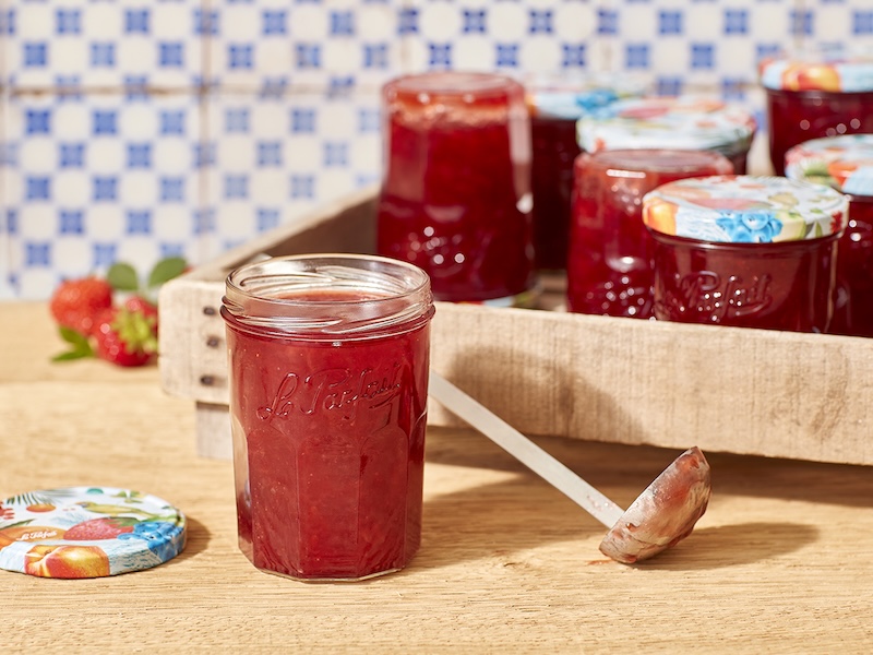 recette de Confiture de fraises