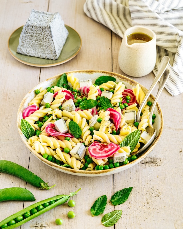 recette de Salade de pâtes au Valençay