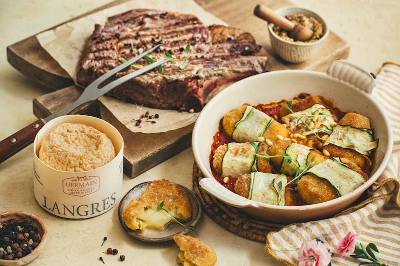 recette de Côte de bœuf et involtini au Langres