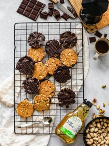 recette de Florentins amandes pistaches et chocolat
