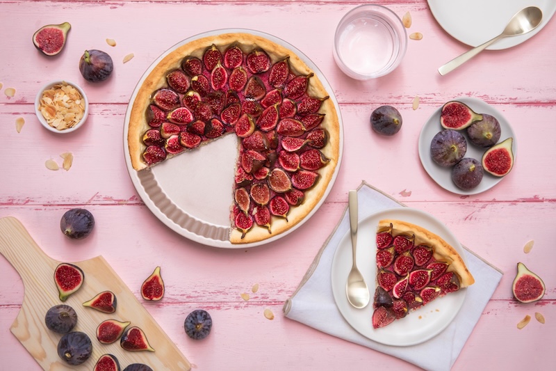 recette de Tarte aux figues et à la Floraline