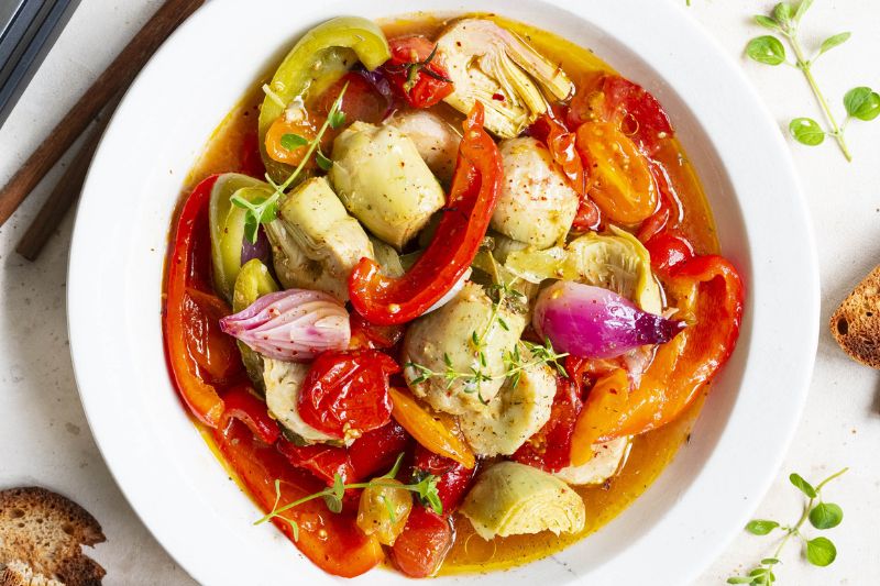 Antipastis de légumes d’été