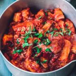 Cocotte de poulpe à la sauce tomate