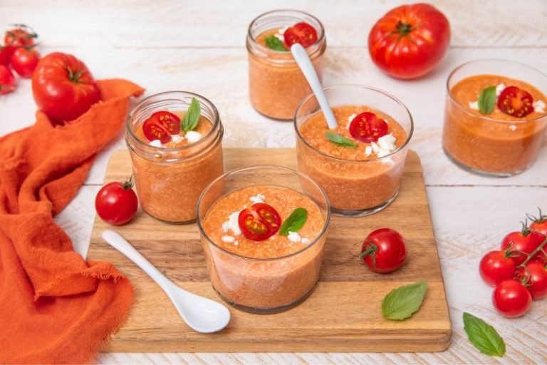 Gaspacho de tomates à la Floraline