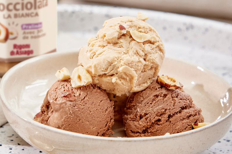 Glaces à la Nocciolata
